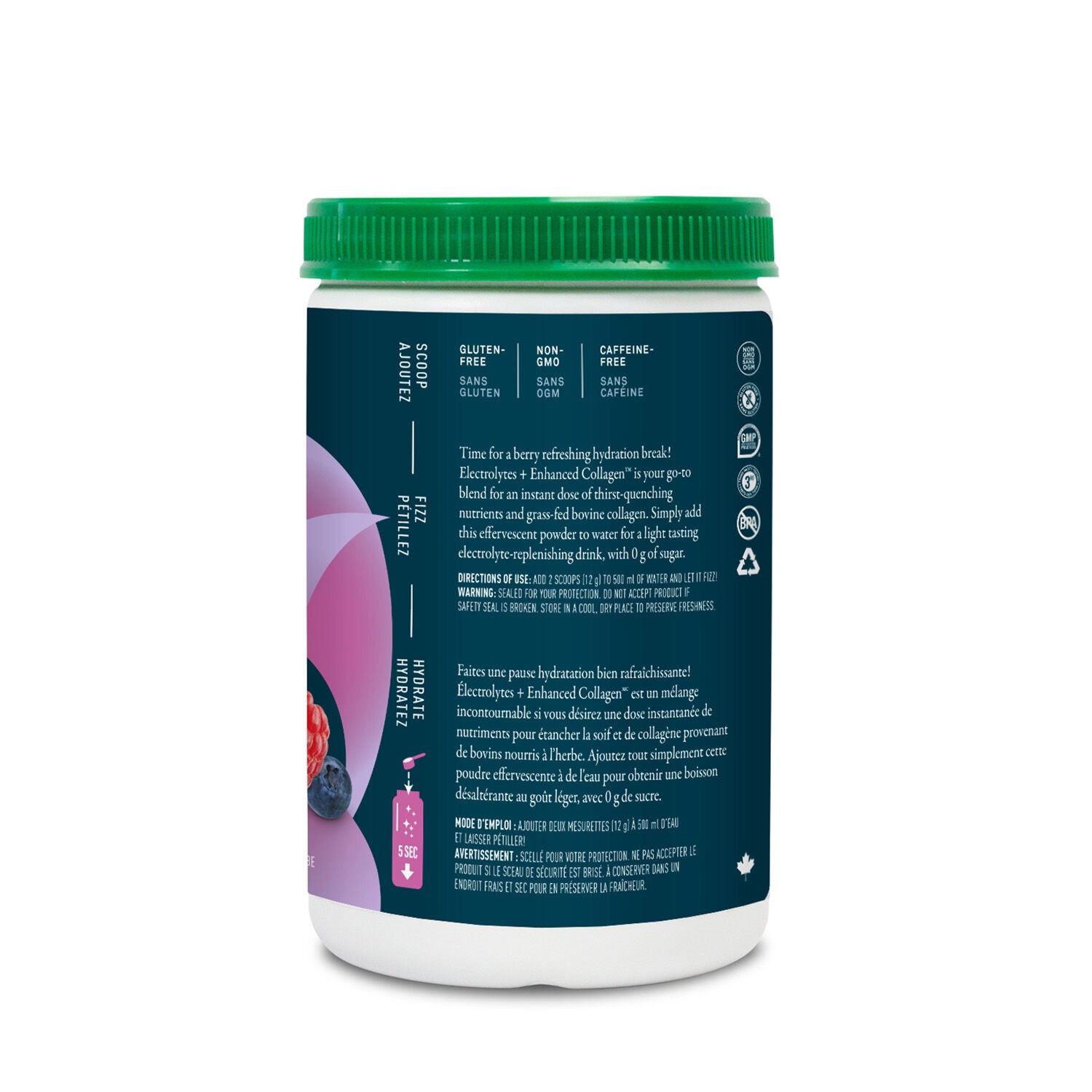 Electrolytes + Enhanced Collagen - Wild Berry Wild Berry | GNC